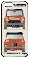 Innocenti Mini Cooper 1300 1973-75 Phone Cover Vertical